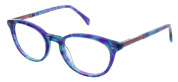 ClearVision PIER PARK Eyeglasses, Blue Multi