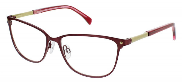ClearVision PRESCOTT Eyeglasses, Raspberry