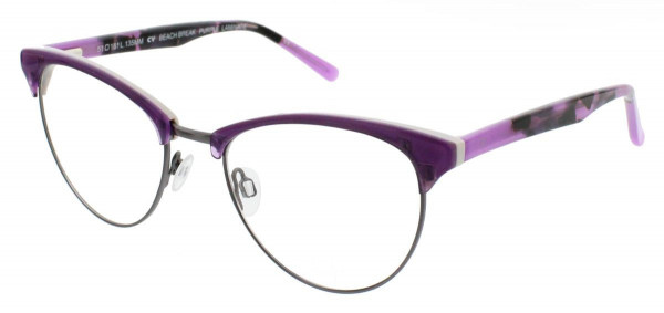 OP OP BEACH BREAK Eyeglasses, Purple Laminate