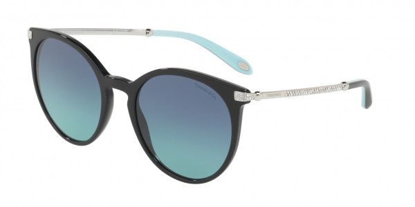 Tiffany & Co. TF4142B Sunglasses, 80019S BLACK BLUE GRADIENT (BLACK)
