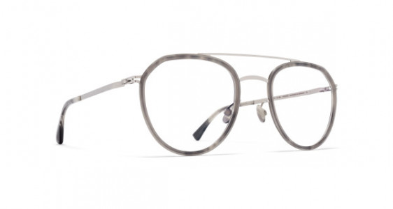 Mykita JARMO Eyeglasses, A26 SHINY SILVER/GREY HAVANA