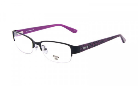 Anna Sui AS202 Eyeglasses, 001 Black