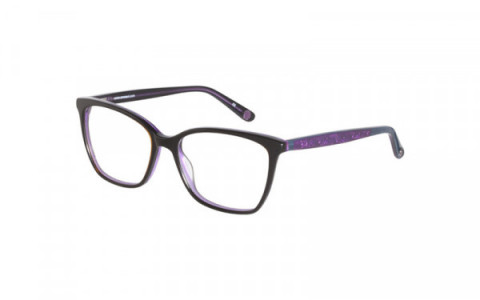 Anna Sui AS 5035 Eyeglasses, 037 Black Purple