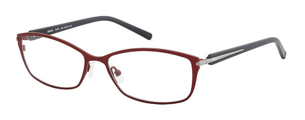 Seiko Titanium T6505 Eyeglasses, 39A Bordeaux / Black