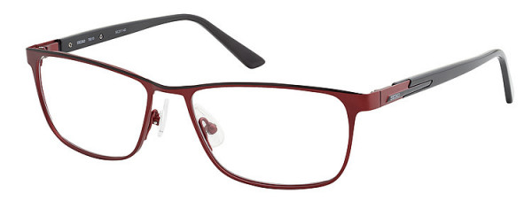 Seiko Titanium T6015 Eyeglasses, 49E Burgundy / Black