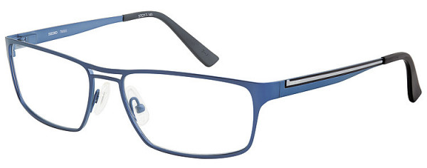 Seiko Titanium T6005 Eyeglasses, 70A Semi matt Blue / Silver