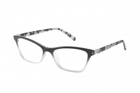 Bloom Optics KAYLEE Eyeglasses, BLKF Black/Crystal Fade