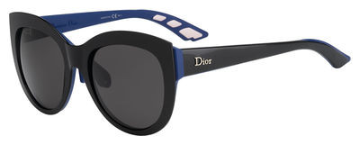 Christian Dior Diordecale 1F Sunglasses, 0BQ9(Y1) Black Blue
