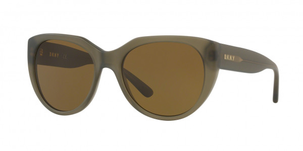 DKNY DY4149 Sunglasses, 374673 MATTE OLIVE