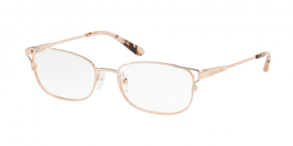 Michael Kors MK3020 SAN VICENTE Eyeglasses, 1175 ROSE GOLD/SILVER (PINK)
