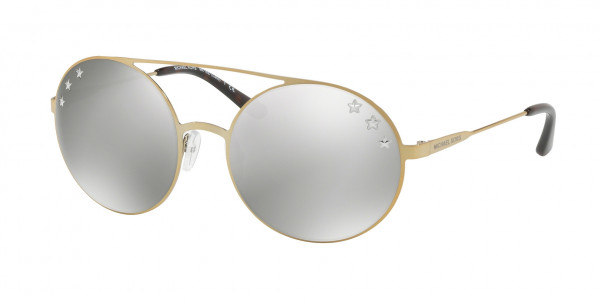 Michael Kors MK1027 CABO Sunglasses, 11936G PALE GOLD-TONE (GOLD)