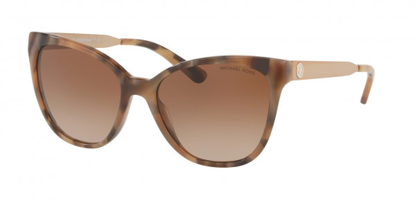Michael Kors MK2058F Sunglasses, 331113 BROWN MARBLE