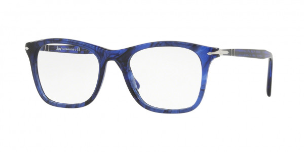 Persol PO3188V Eyeglasses, 1053 STRIPPED BLUE (BLUE)