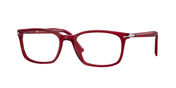 Persol PO3189V Eyeglasses, 126 TRASPARENT RED (RED)