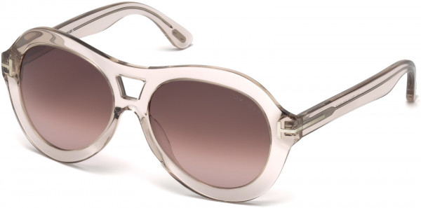 Tom Ford FT0514 Islay Sunglasses, 74S - Pink /other / Bordeaux