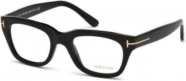 Tom Ford FT5178-F Eyeglasses, 001 - Shiny Black