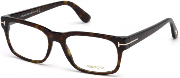 Tom Ford FT5432-F Eyeglasses, 052 - Dark Havana
