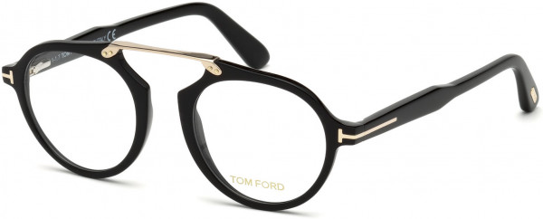 Tom Ford FT5494 Eyeglasses, 001 - Shiny Black
