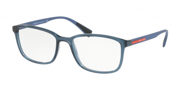 Prada Linea Rossa PS 04IV LIFESTYLE Eyeglasses, CZH1O1 LIFESTYLE TRANSPARENT AZURE (BLUE)
