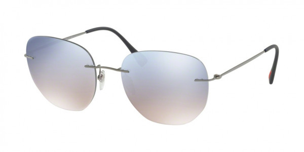 Prada Linea Rossa PS 50TS Sunglasses, 5AV5R0 GUNMETAL (GUNMETAL)