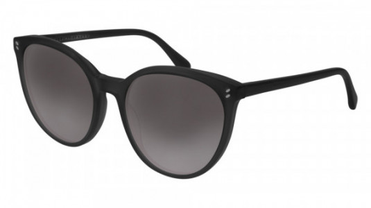 Stella McCartney SC0086SI Sunglasses, 001 - BLACK with GREY lenses