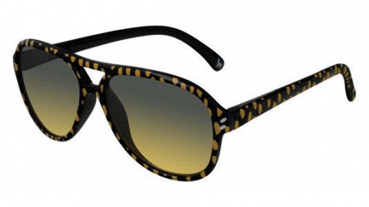 Stella McCartney SK0003S Sunglasses, 009 - BLACK with GREEN lenses