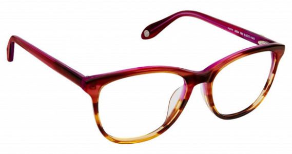Fysh UK FYSH 3594 Eyeglasses, (780) RASPBERRY HONEY