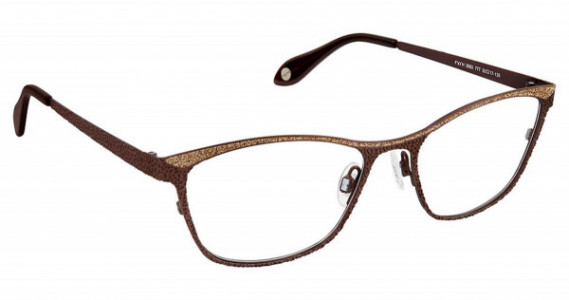 Fysh UK FYSH 3593 Eyeglasses, (777) BROWN GOLD