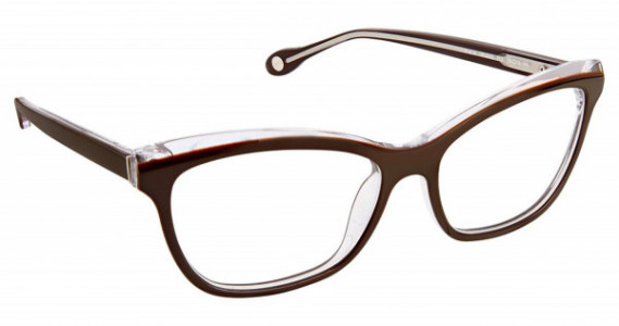 Fysh UK FYSH 3592 Eyeglasses, (772) BROWN CRYSTAL