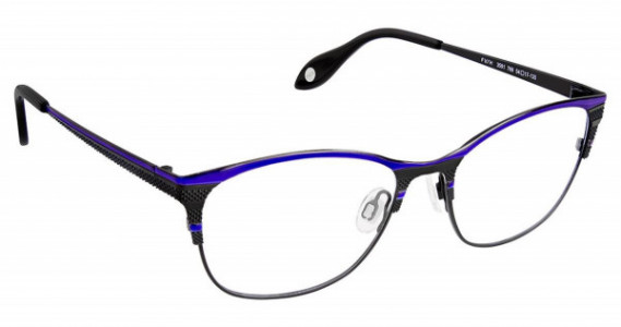 Fysh UK FYSH 3591 Eyeglasses, (769) COBALT BLACK