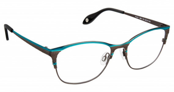 Fysh UK FYSH 3591 Eyeglasses, (770) EMERALD BROWN