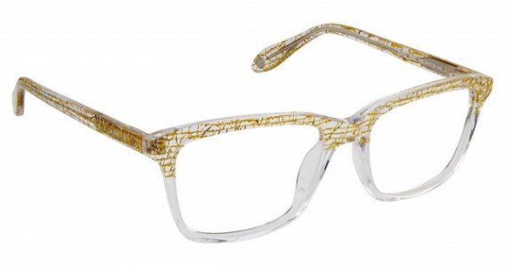 Fysh UK FYSH 3590 Eyeglasses, (763) CRYSTAL GOLD