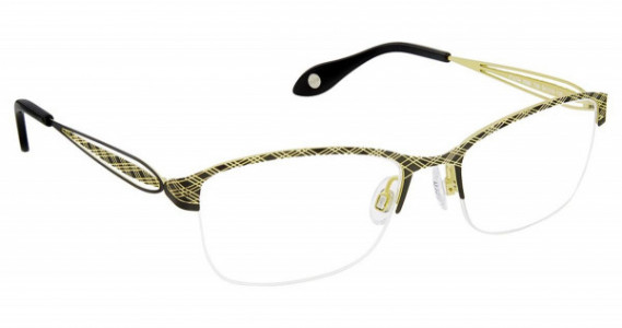 Fysh UK FYSH 3589 Eyeglasses, (759) BLACK GOLD