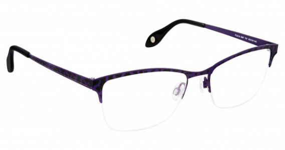 Fysh UK FYSH 3587 Eyeglasses, (751) PURPLE DEMI