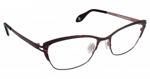 Fysh UK FYSH 3577 Eyeglasses, (721) BLACK RASPBERRY