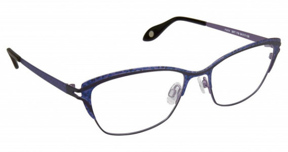 Fysh UK FYSH 3577 Eyeglasses, (719) PURPLE VIOLET