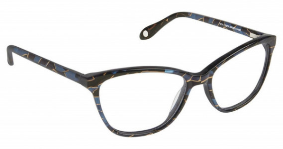 Fysh UK FYSH 3574 Eyeglasses, (709) BLACK MARBLE