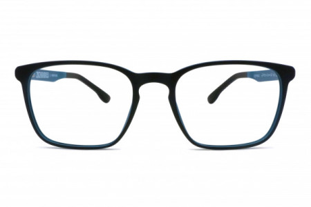 Eyecroxx EC506U Eyeglasses, Black Blue