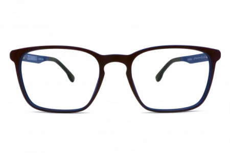 Eyecroxx EC506U Eyeglasses, Burgundy Blue