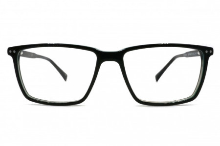 Eyecroxx EC522A Eyeglasses, C3 Black Green