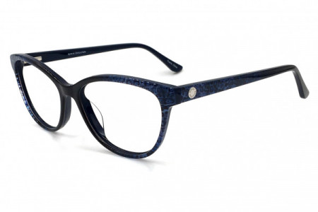 Royal Doulton RDF 262 Eyeglasses, Blue Leopard