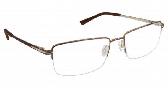 SuperFlex SF-488 Eyeglasses, (2) BROWN GOLD