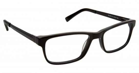 SuperFlex SF-484 Eyeglasses, 1-GREY BLACK