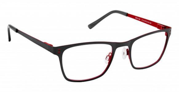 SuperFlex SFK-184 Eyeglasses, (3) GREY RED