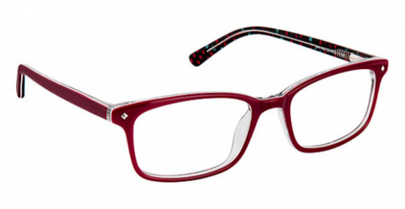SuperFlex SFK-182 Eyeglasses, (3) CHERRY