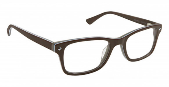 SuperFlex SFK-173 Eyeglasses, (2) BROWN