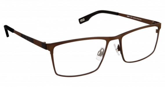 Evatik EVATIK 9157 Eyeglasses, (918) BROWN BLACK