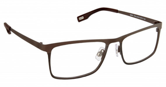 Evatik EVATIK 9154 Eyeglasses, (910) BROWN BLACK