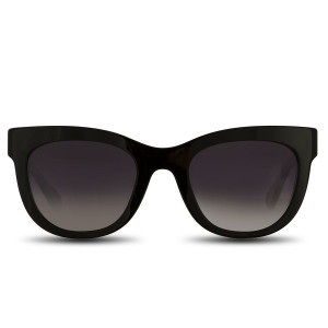 Velvet Eyewear Farrah Large Sunglasses, black