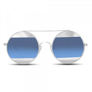 Velvet Eyewear Brielle Sunglasses, silver